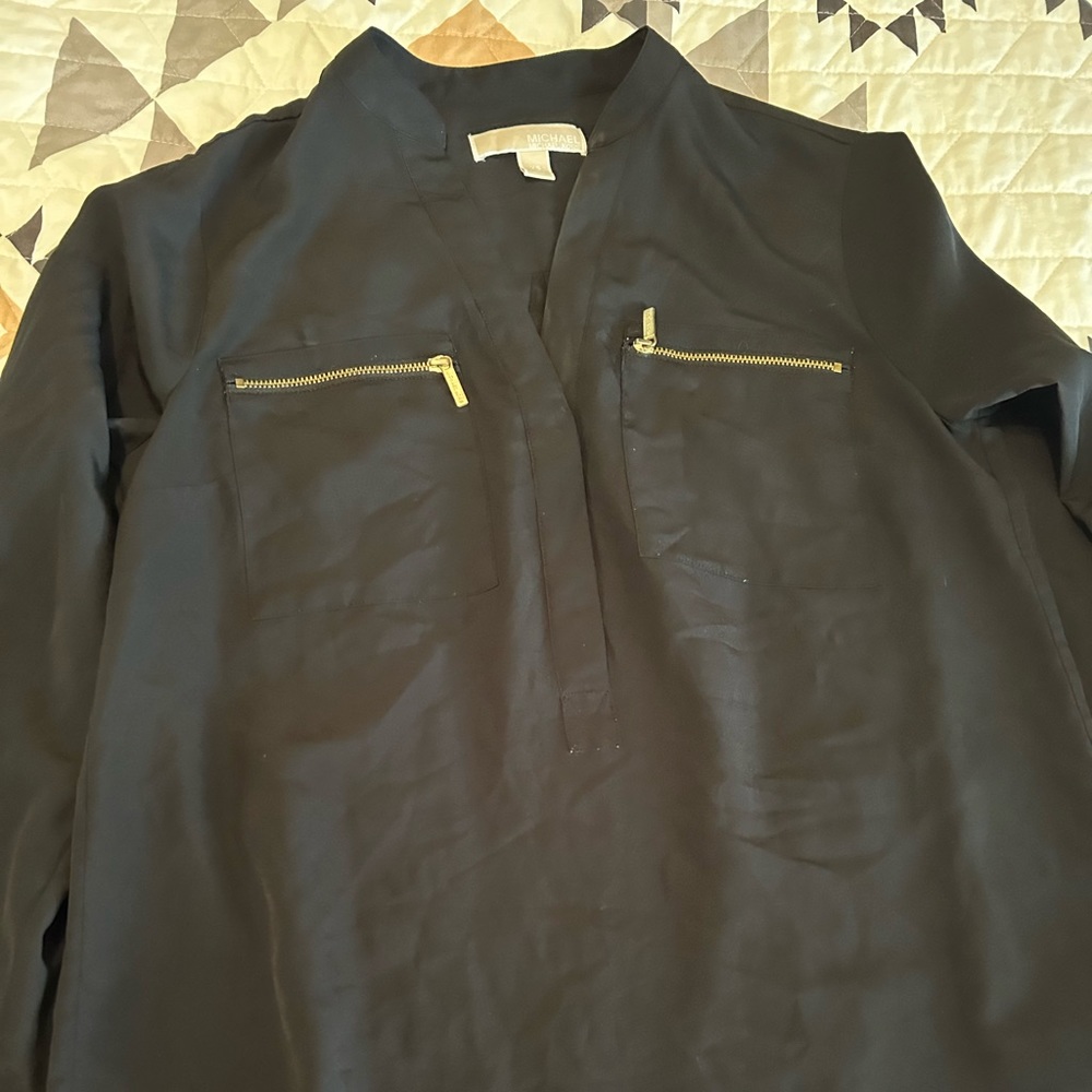 Michael Kors XS black blouse